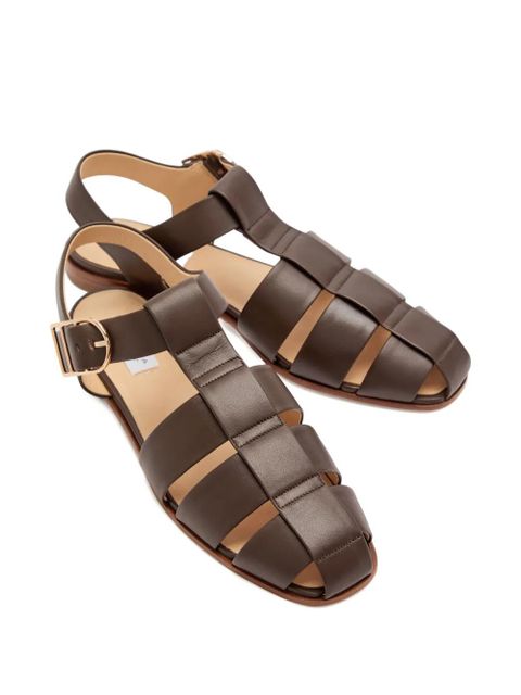 Gabriela Hearst Lynn leather sandals - Brown - zdjęcie produktu nr 2