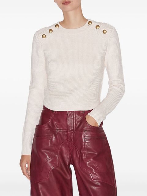ISABEL MARANT Nust jumper - Neutrals - zdjęcie produktu nr 2