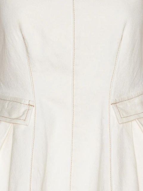ROTATE BIRGER CHRISTENSEN peplum blouse - Neutrals
