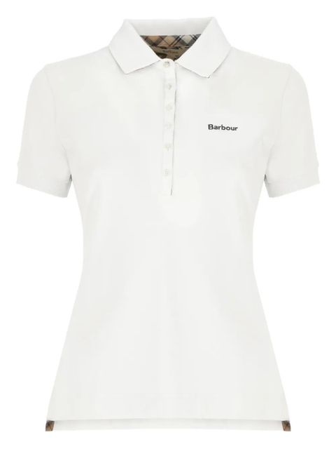 Barbour button polo - White - zdjęcie produktu nr 1