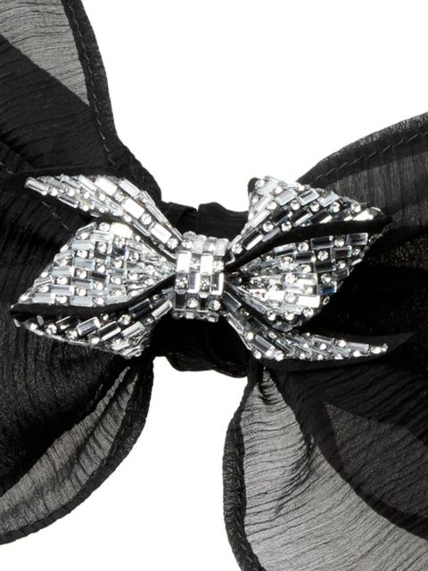 Maison Michel Fanie hair bow - Black - zdjęcie produktu nr 2
