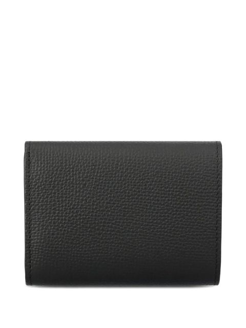 LOEWE Anagram Trifold leather wallet - Black