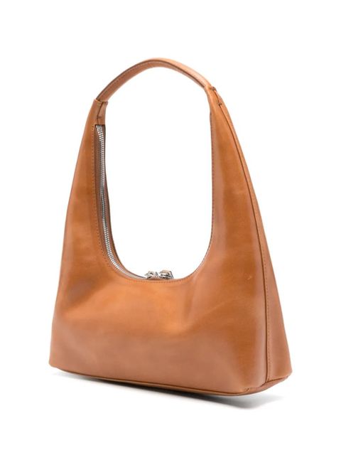 Marge Sherwood zip leather shoulder bag - Brown