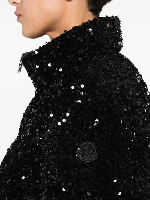 Moncler Louvi sequin-embellished jacket - Black