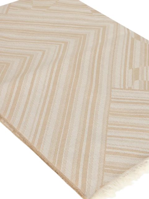 Max Mara fringed-hem striped scarf - Neutrals - zdjęcie produktu nr 2