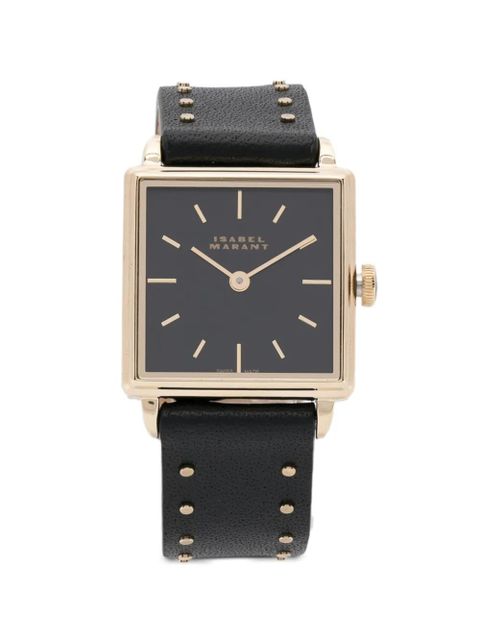ISABEL MARANT studded square 2.3mm watch - Black - zdjęcie produktu nr 1