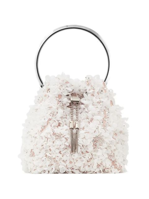 Jimmy Choo Bon Bon tote bag - White - zdjęcie produktu nr 1