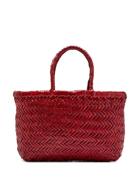 DRAGON DIFFUSION woven handle mini tote bag - Red - zdjęcie produktu nr 1