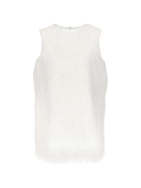 LouLou de Saison Yasmin fringed sleeveless top - White - zdjęcie produktu nr 1