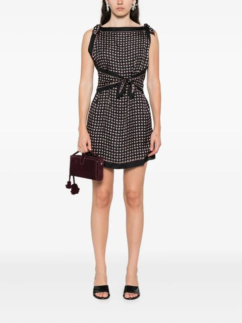 DÔEN Millane printed mini skirt - Black - zdjęcie produktu nr 2