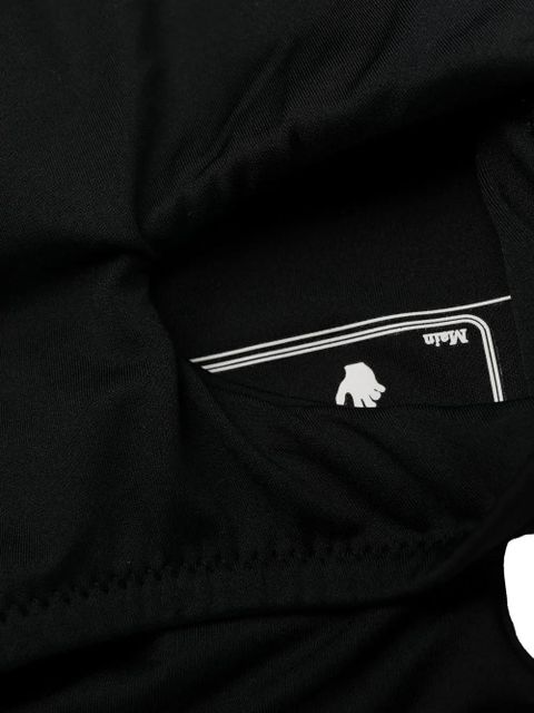 Off-White cut-out bikini set - Black