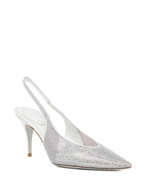 René Caovilla JINNY SLINGBACK 80 - White - zdjęcie produktu nr 2
