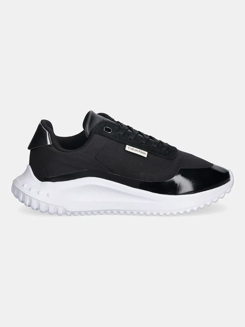 Calvin Klein sneakersy EVA RUNNER LACE UP MAT MIX damskie kolor czarny YW0YW02016