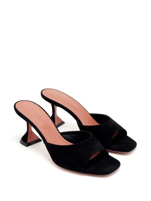 Amina Muaddi 70mm Lupita sandals - Black