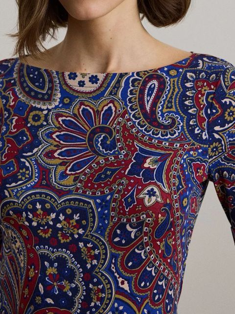 Lauren Ralph Lauren t-shirt bawełniany damski kolor multicolor 200957613