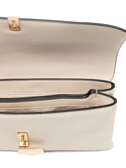 TWINSET gold-tone-hardware clutch bag - Neutrals