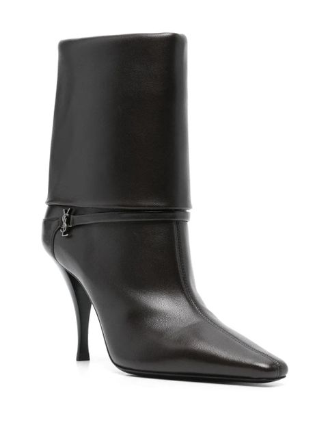 Saint Laurent 90mm Niki boots - Brown