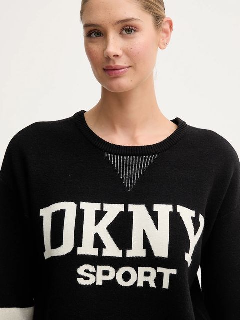 Dkny sweter damski kolor czarny DP5R0749