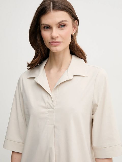 Joseph Ribkoff sukienka kolor beżowy mini prosta 251153