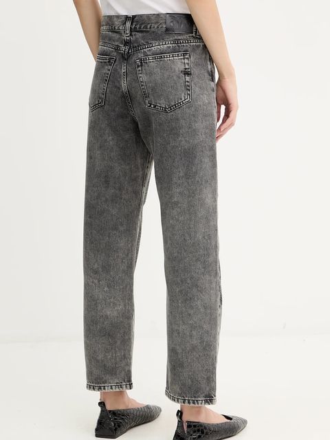 Pinko jeansy bawełniane damskie high waist 104635 A2W4 - zdjęcie produktu nr 2