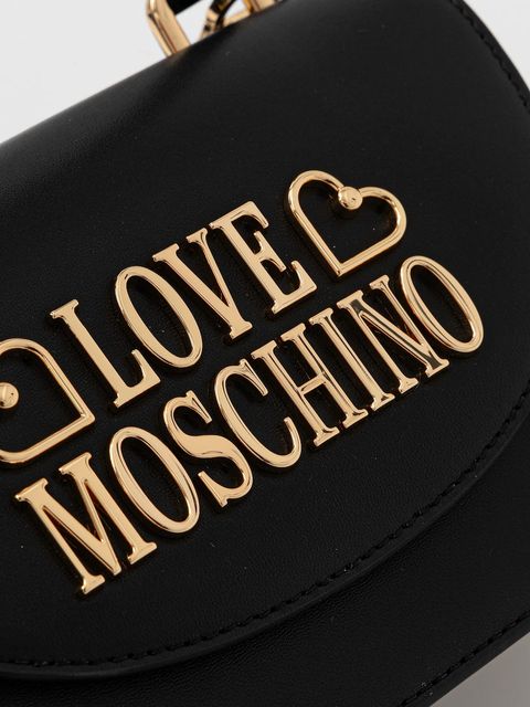 Love Moschino torebka kolor czarny JC4335PP0NK1300A