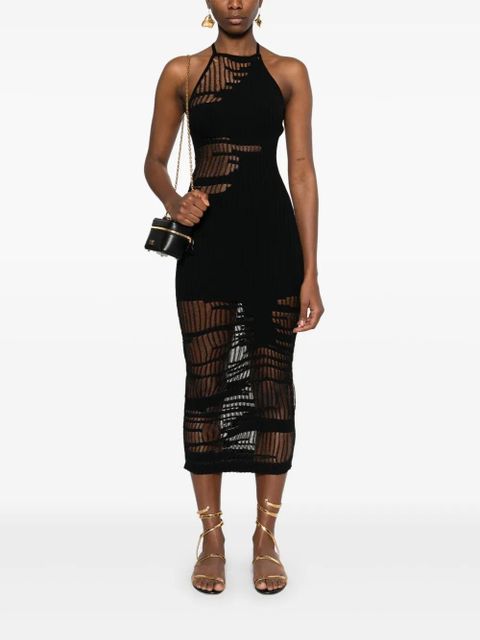 Cult Gaia Nodin midi dress - Black