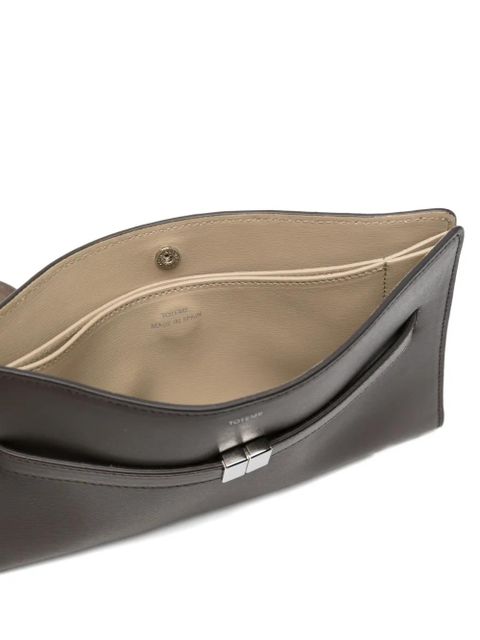 TOTEME belted cross body bag - Brown