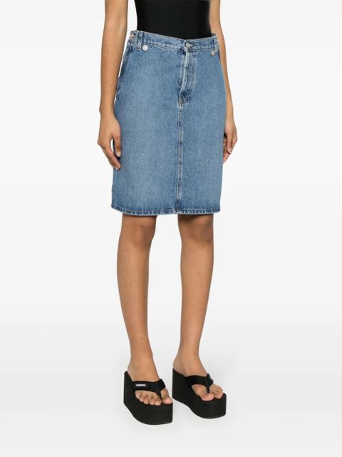 Coperni denim mini skirt - Blue