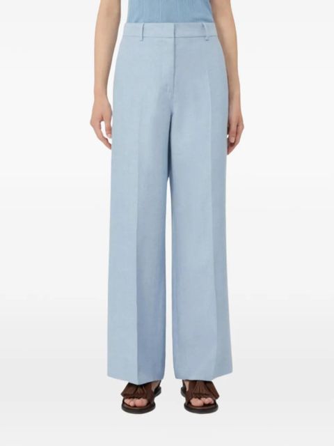 Weekend Max Mara clear denim trousers - Blue