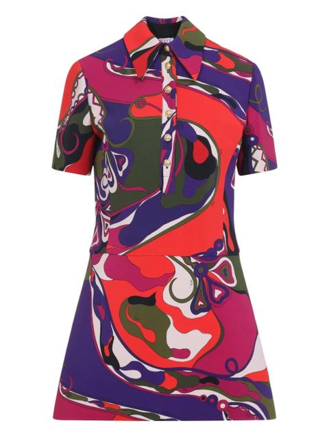 PUCCI abstract-print collared dress - zdjęcie produktu nr 1
