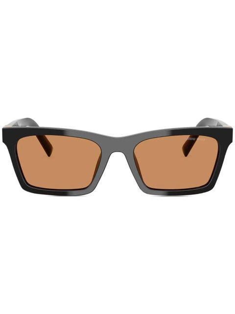 Miu Miu Eyewear square-frame sunglasses - Black - zdjęcie produktu nr 1