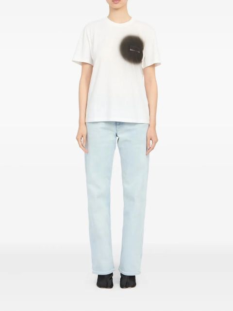 MM6 Maison Margiela roundneck graphic t-shirt - White - zdjęcie produktu nr 2