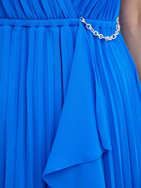 Morgan sukienka ROSYTA kolor fioletowy maxi rozkloszowana ROSYTA