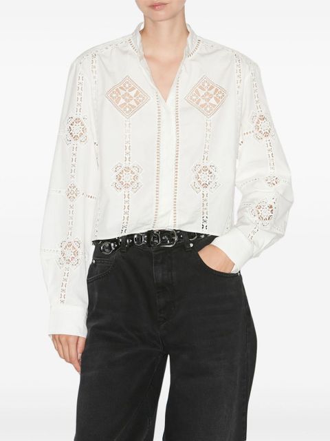 ISABEL MARANT Serena shirt - White