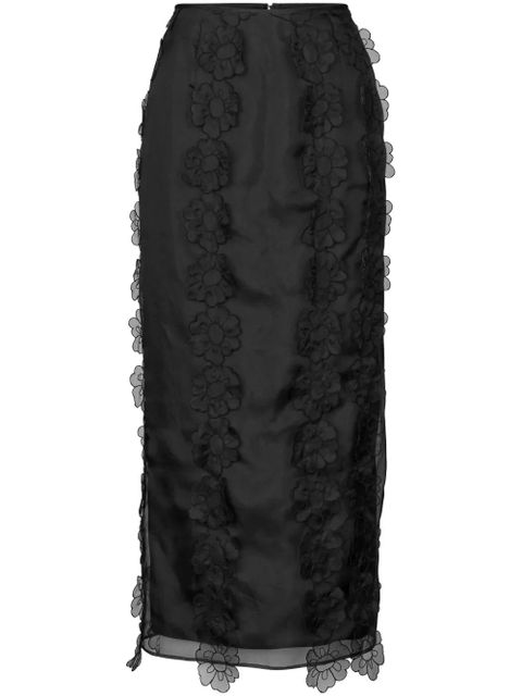 Cecilie Bahnsen Olympia skirt - Black - zdjęcie produktu nr 1