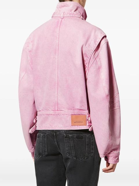 MARANT ÉTOILE Joseline denim jacket - Pink