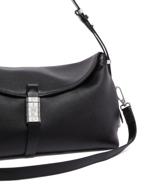 PINKO leather shoulder bag - Black