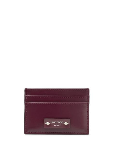 Jimmy Choo Umika card holder - Red - zdjęcie produktu nr 1