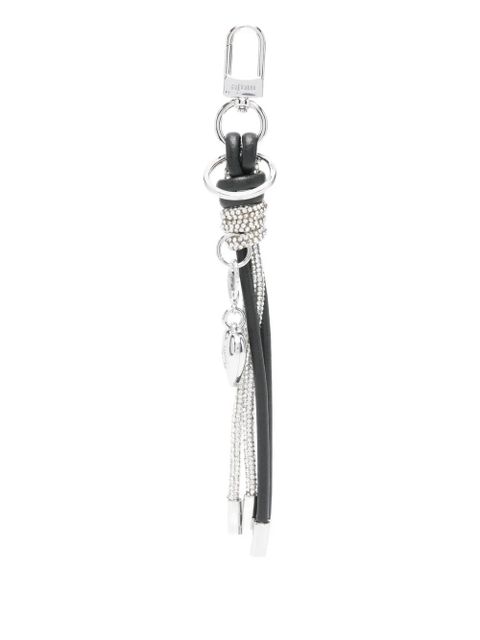 Maje heart-charm tassel keyring - Silver - zdjęcie produktu nr 1