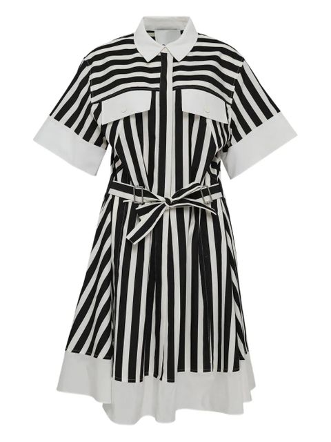 3.1 Phillip Lim striped shirt dress - White - zdjęcie produktu nr 1