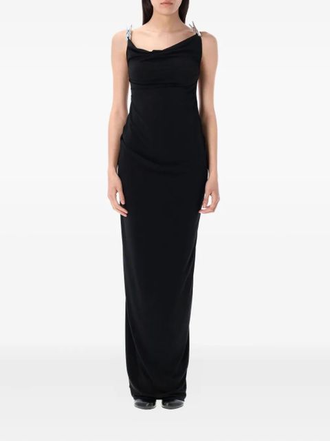 Coperni draped maxi dress - Black - zdjęcie produktu nr 1