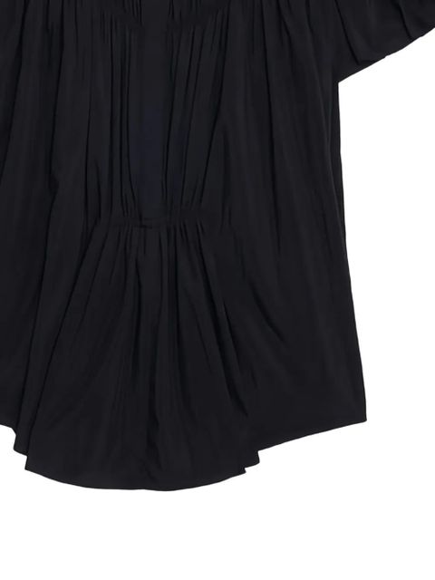 ISABEL MARANT gathered-sleeve blouse - Black