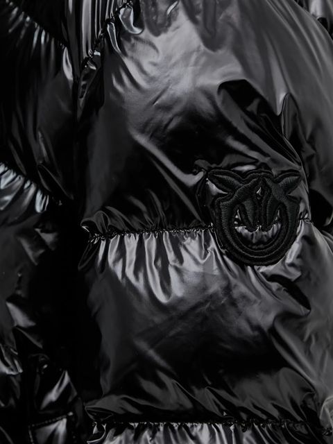 Pinko kurtka kolor czarny zimowa 101598 A2P7