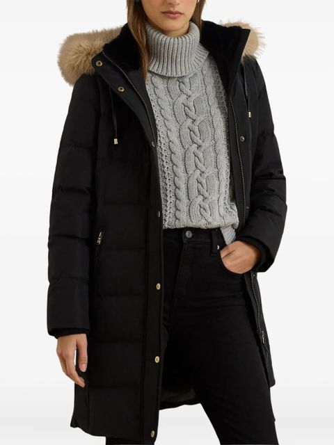 Lauren Ralph Lauren hooded coat - Black