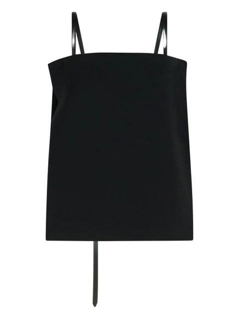 Sportmax asymmetrical strap top - Black - zdjęcie produktu nr 1