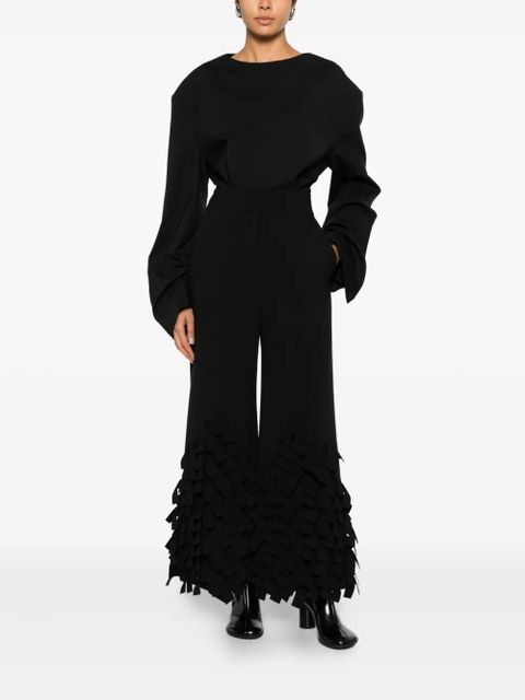 A.W.A.K.E. Mode rectangle-detail trousers - Black - zdjęcie produktu nr 2