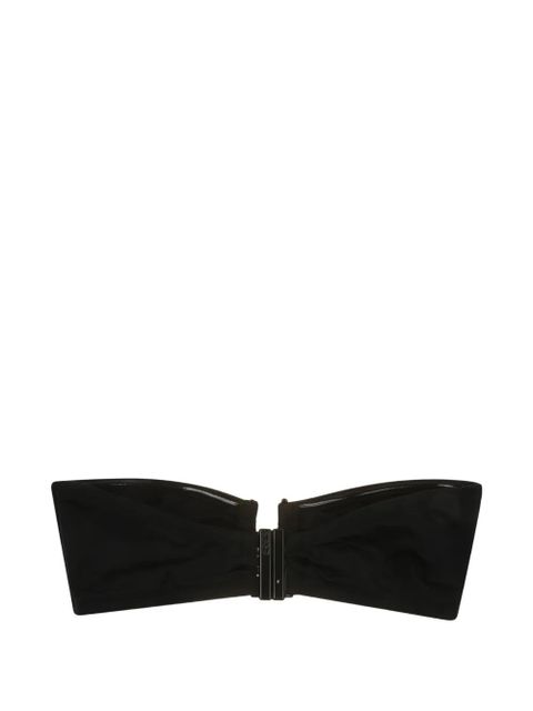 ERES ruched bikini bra - Black - zdjęcie produktu nr 2