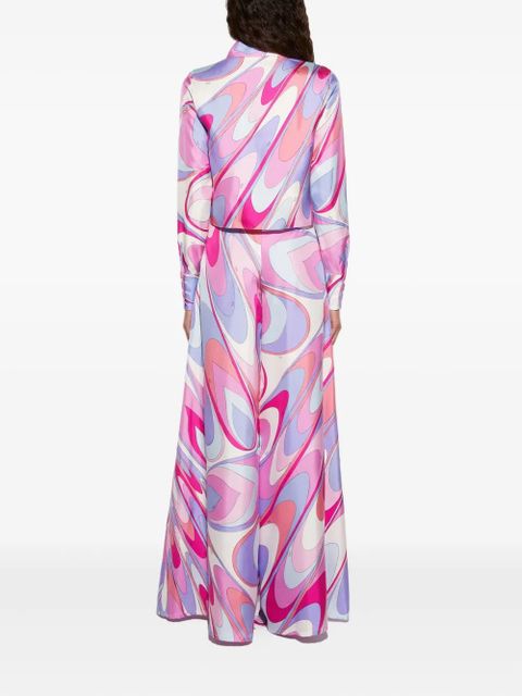 PUCCI onde-print silk-twill trousers - White - zdjęcie produktu nr 2