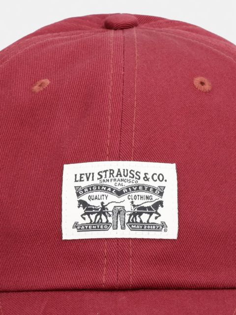 Levi's czapka z daszkiem bawełniana RELAXED DAD HERITAGE - zdjęcie produktu nr 1