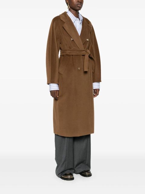 Max Mara Madame double-breasted coat - Brown
